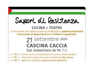 Sapori di resistenza, cucina e teatro si incontrano