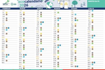 Ecocalendario Seta 2026