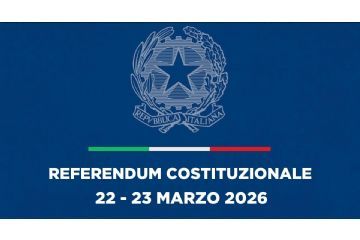 Referendum Costituzionale di domenica 22 e lunedì 23 marzo 2026 - Convocazione dei comizi