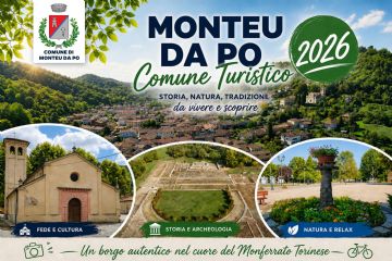 Monteu da Po è Comune Turistico del Piemonte per il 2026